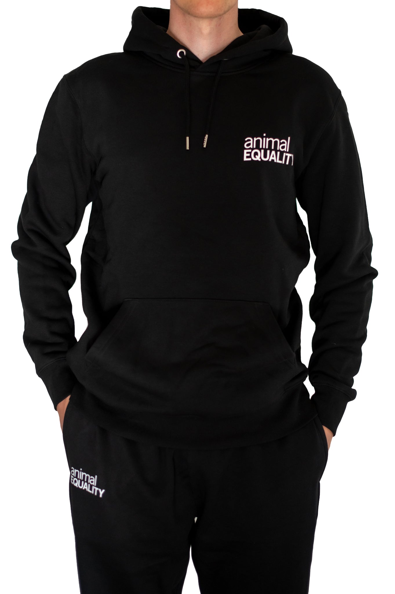 Kapuzen-Hoodie gerade