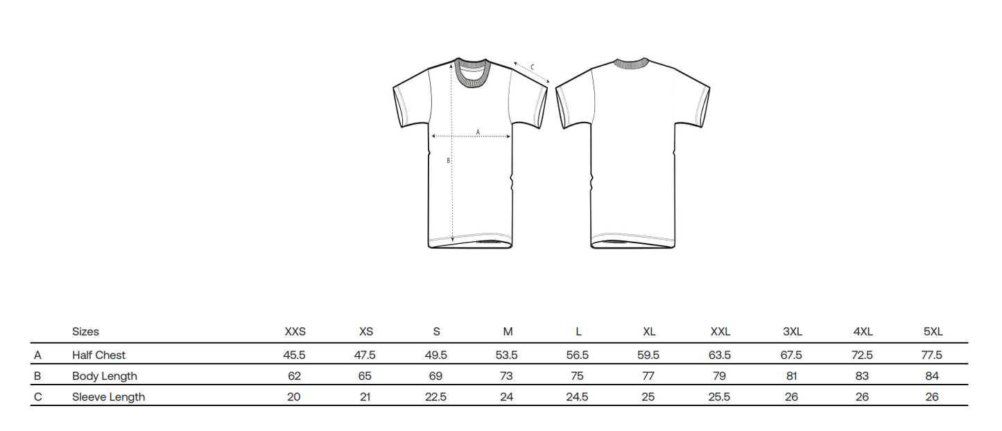 T-Shirt gerade