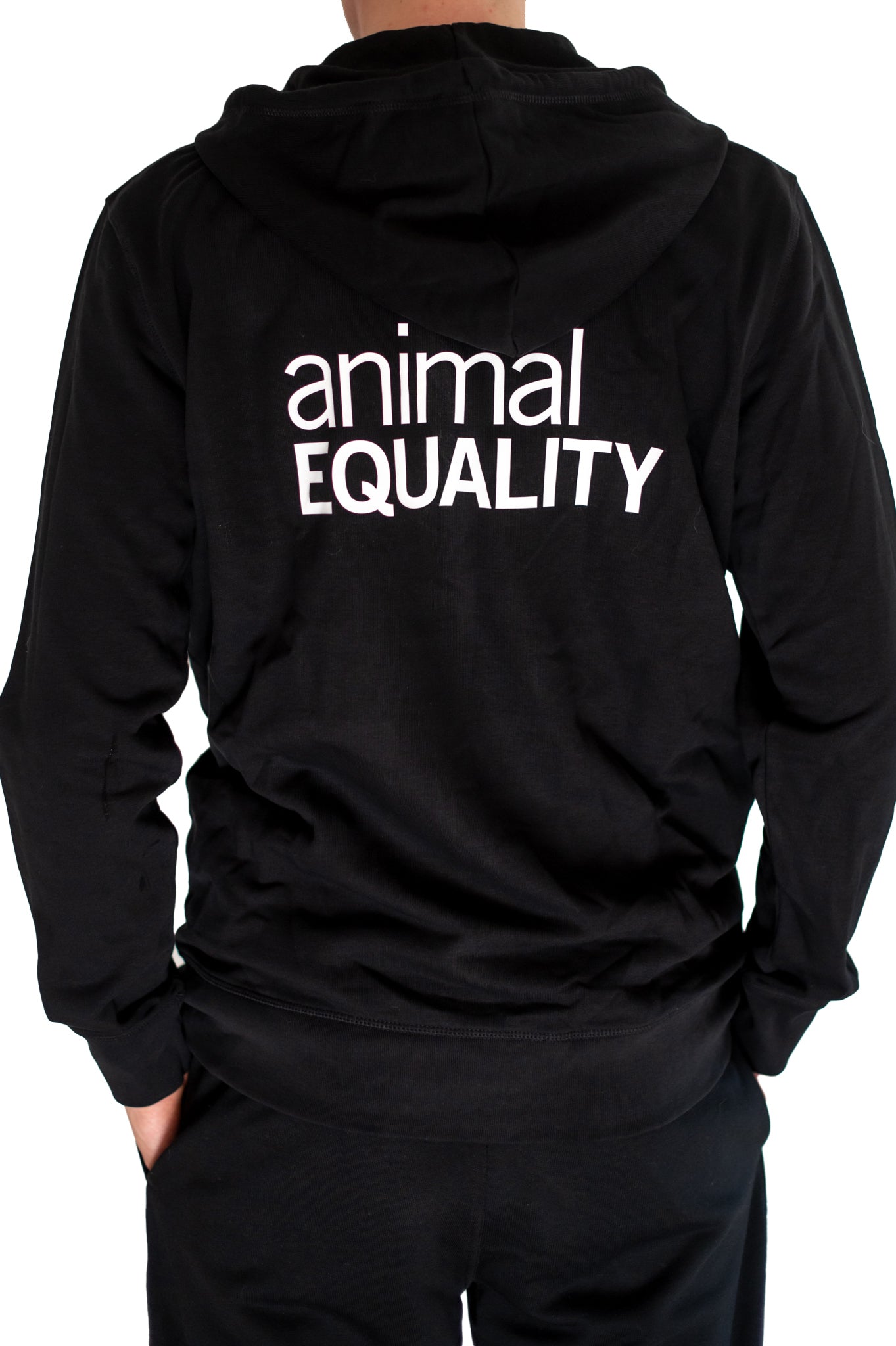 Zip-Hoodie gerade