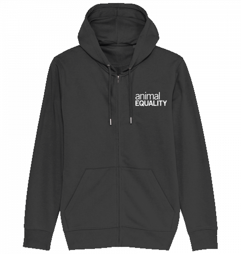 Zip-Hoodie gerade